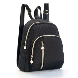 Quilted Pattern Classic Backpack