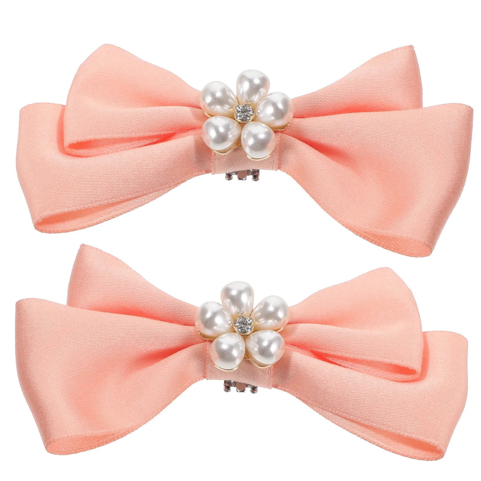 

Пара декоративных клипс для свадебных туфель с бантом и жемчугом, для женских туфель-лодочек, аксессуары для свадебной обуви, шикарные украшения для обуви