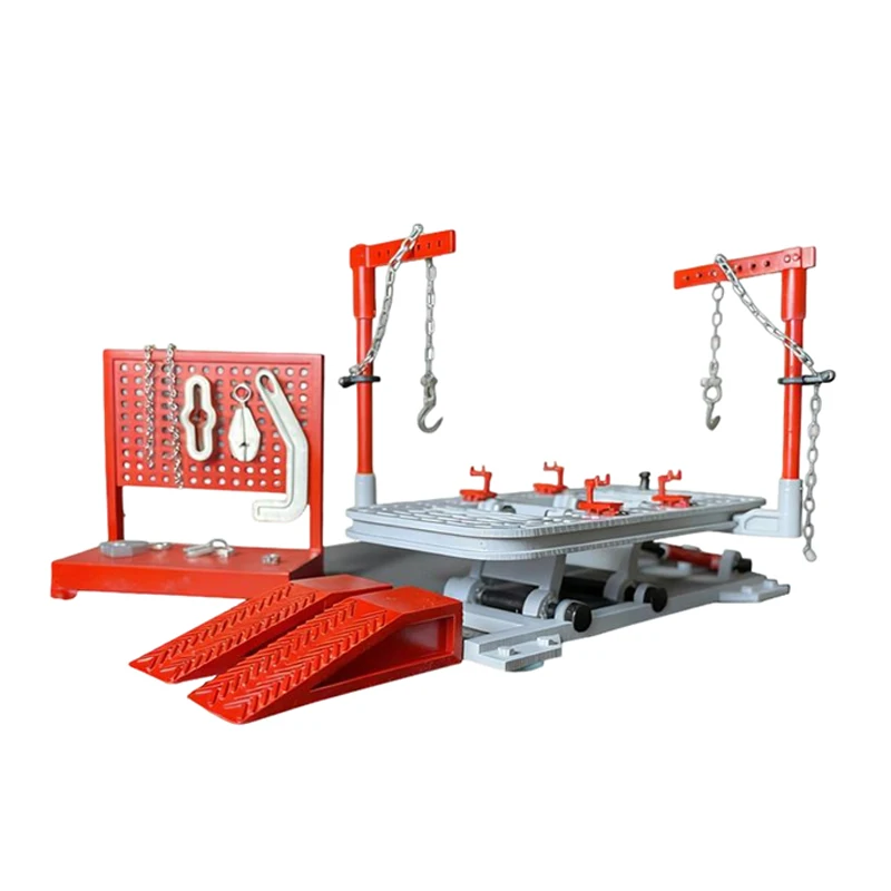 1セット シミュレーションカーフレーム矯正キット ミニチュア自動車ビーム矯正器具 修理ツール 1/64 ガレージモデルシーン用