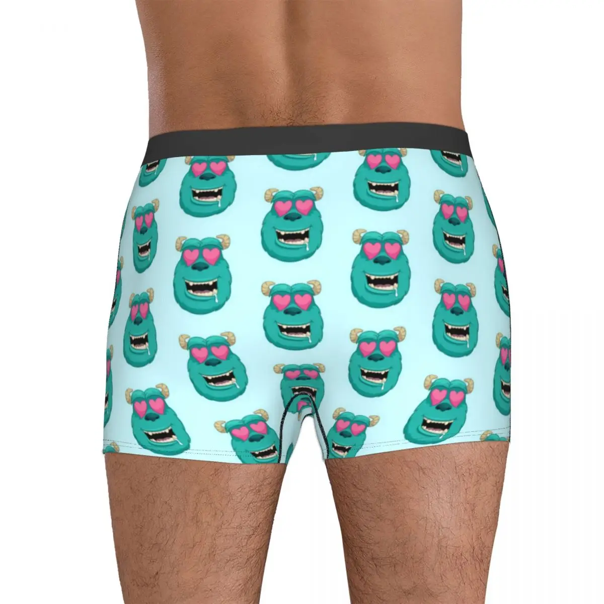 Monsters Inc القلب سولي الملابس الداخلية الرجال السروال نمط مثير لينة boxershorts رائجة البيع السراويل ملخصات حجم كبير