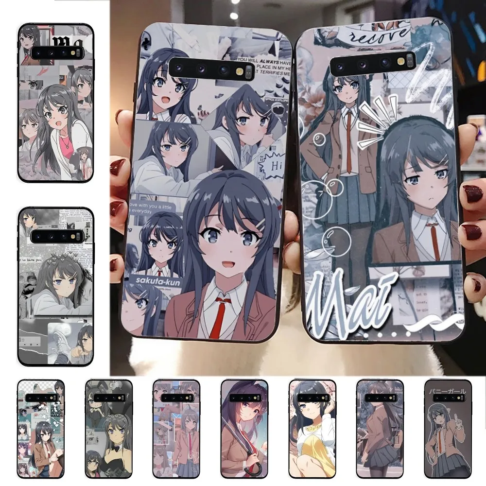 

Anime Mai Sakurajima Phone Case For Samsung S 9 10 20 21 22 23 30 23plus lite Ultra FE S10lite Fundas