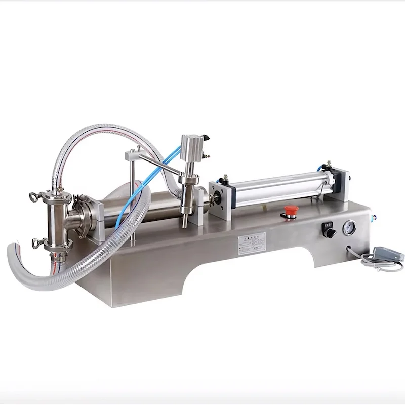 250ml to 2500ml Fully Automatic Quantitative Liquid Lubricant  Laundry Single Head Filling Machine