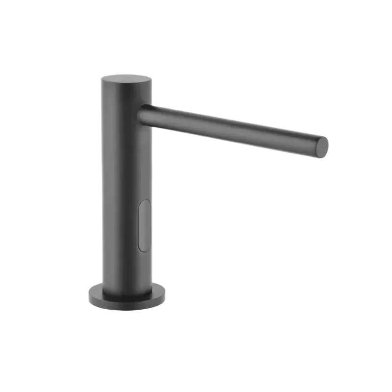 

Hot Sale Modern Automatic Touchless Brass Soap Dispenser Deck Mounted for Public Toilets Commercial Use