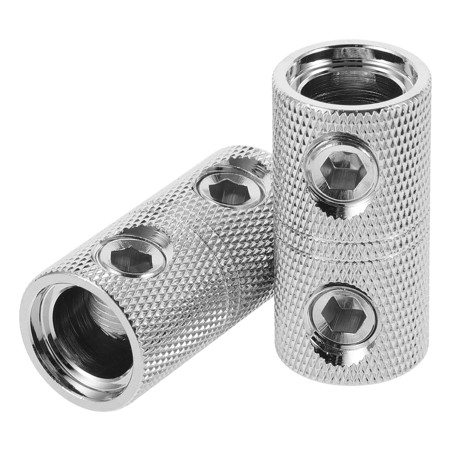 

Brass Audio Terminals 1/0 Gauge Car Wire Coupler Butt Connectors Small Corrosion Resistant Power Delivery Modifying