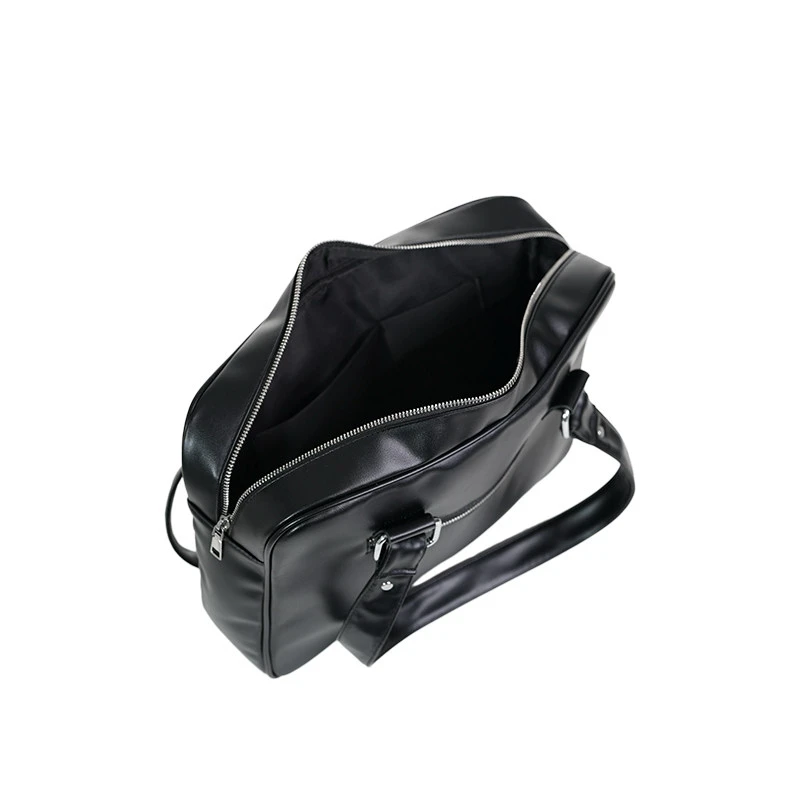 Dark Gothic Iron Art Shoulder Bag Women's Stylish Niche Underarm Bag Y2k Large-capacity Ita Bag With Transparent Window