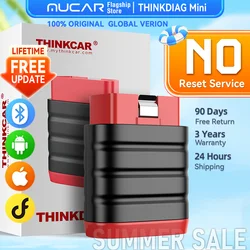 THINKCAR THINKDIAG MINI Auto OBD2 Bluetooth Scanner Full System Diagnostic All Car Lifetime Free Automotive Diagnosis Scan Tool