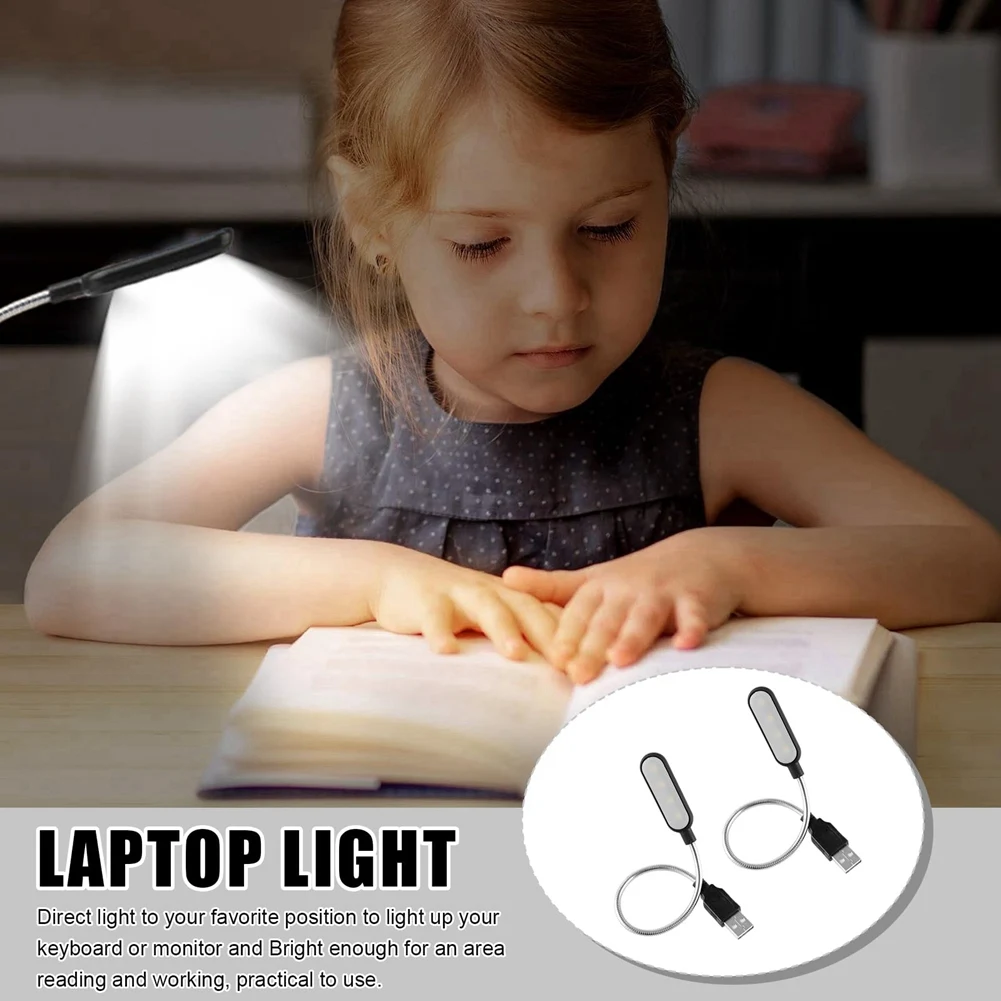 

Многофункциональная USB-лампа для ноутбука Maher, оснащен гибкой гусиной шеей, светодиодной технологией защиты глаз для чтения.