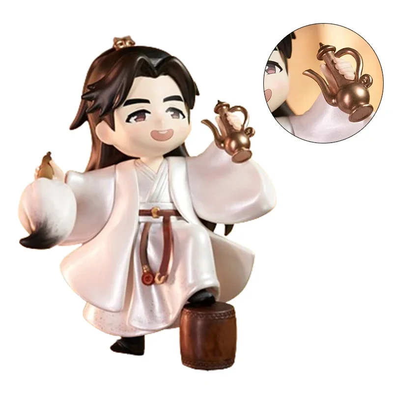 New Qing Yu Nian Figure Fanxian Fan Anzhi Wuzhu Q-version Desktop Decoration Collection Model Toy Figurine Qing Yu Nian Doll