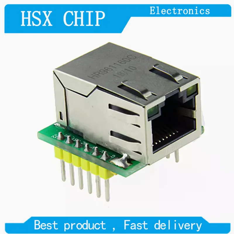 W5500 Ethernet Network Module Hardware TCP/IP 51/STM32 Microcontroller Program Over W5100