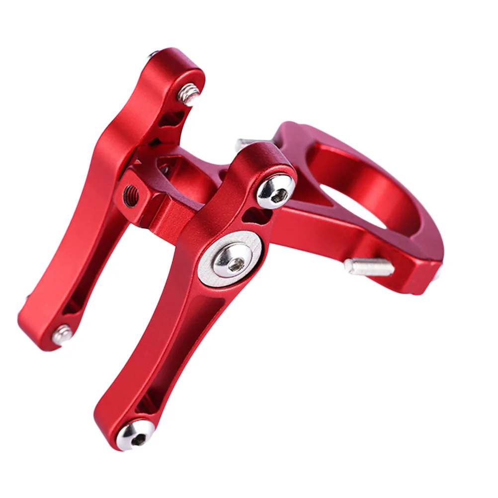 

1Pcs Cycling Bottle Conversion Holder Solid Aluminum Kettle Rack Clip for Straight Swallow Handlebar Adjustable Angle Mounting