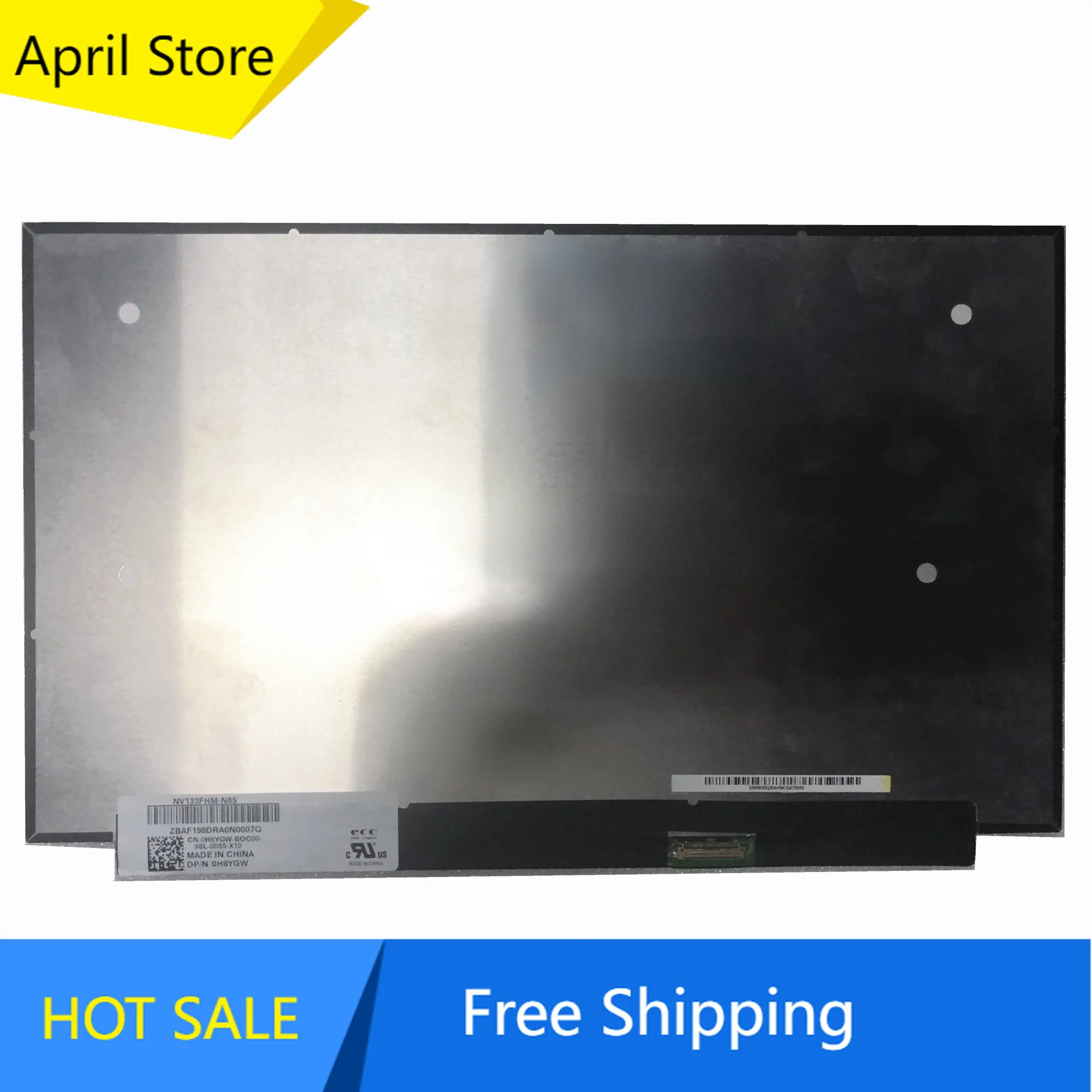 

NV133FHM-N65 NV133FHM N65 13.3'' Laptop LCD Screen Panel 1920*1080 EDP 30 Pins 72% NTSC 97% sRGB