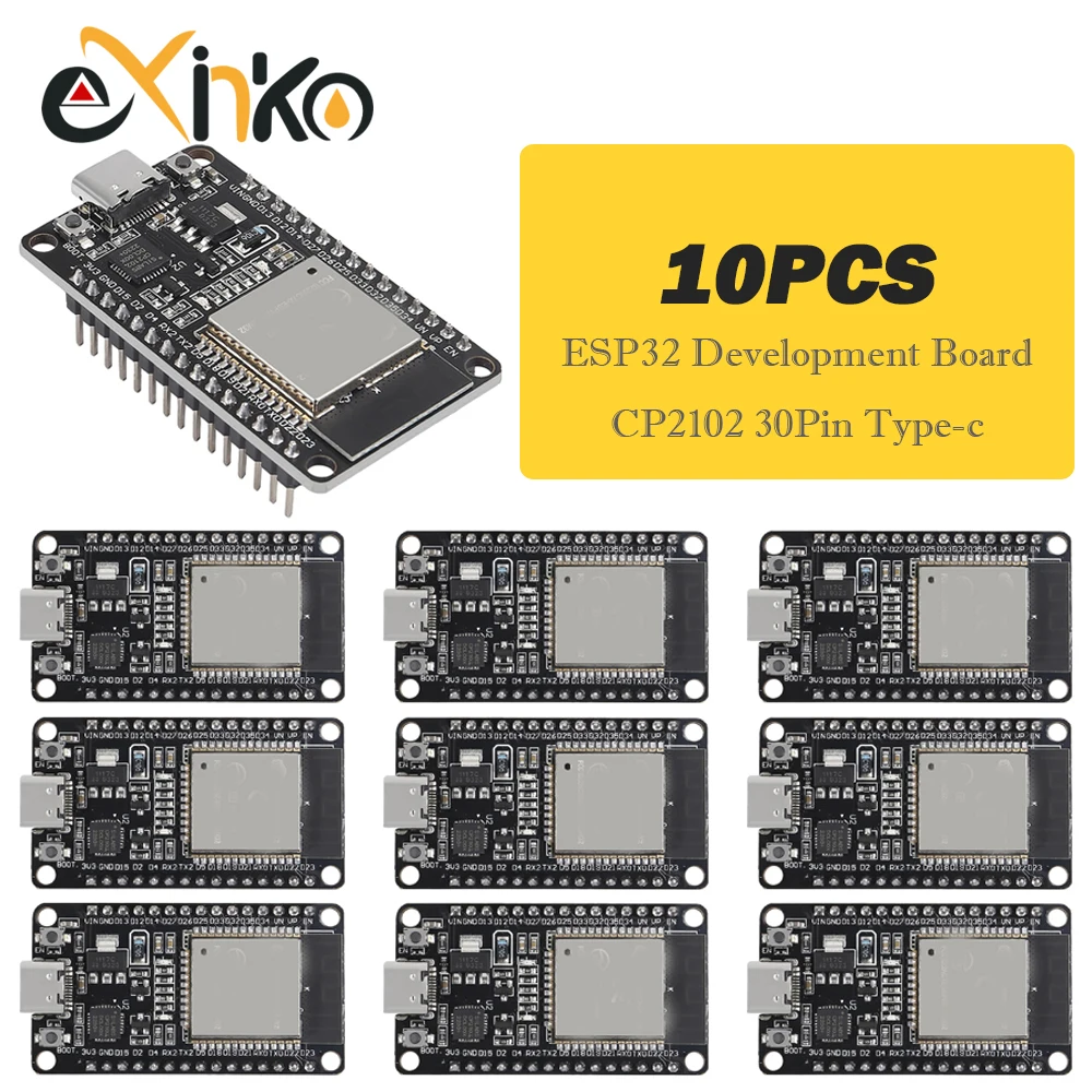 1-10 sztuk, płytka programistyczna ESP32 z modułem WiFi i Bluetooth, wyjątkowo niskie zużycie energii, dwurdzeniowy procesor, ESP-32, ESP-32S, ESP32, podobna do ESP8266. — zdjęcie produktu 3