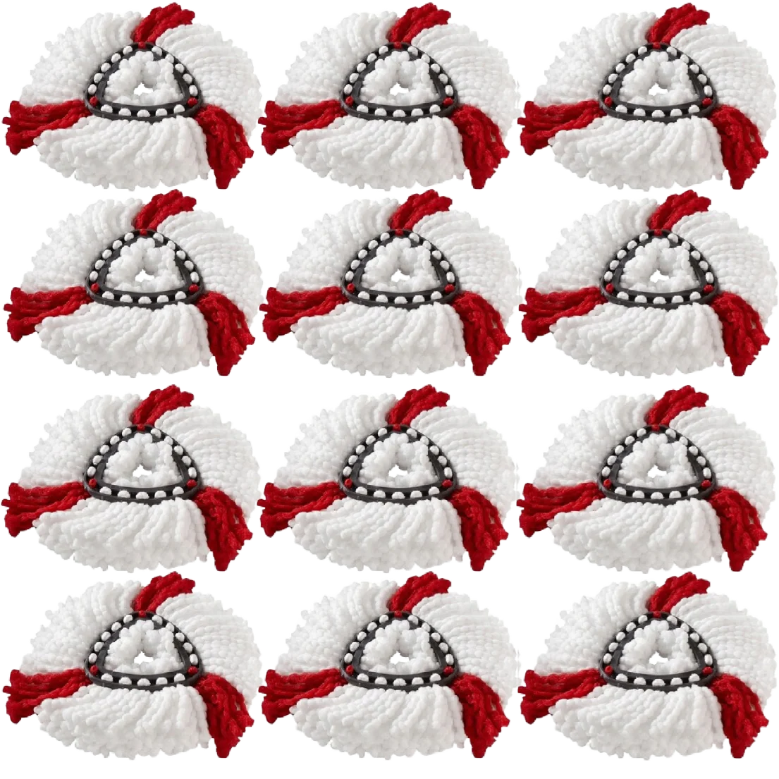 12x VILEDA TURBO CONJUNTO DE MOPAS DE LIMPIEZA PROFUNDA