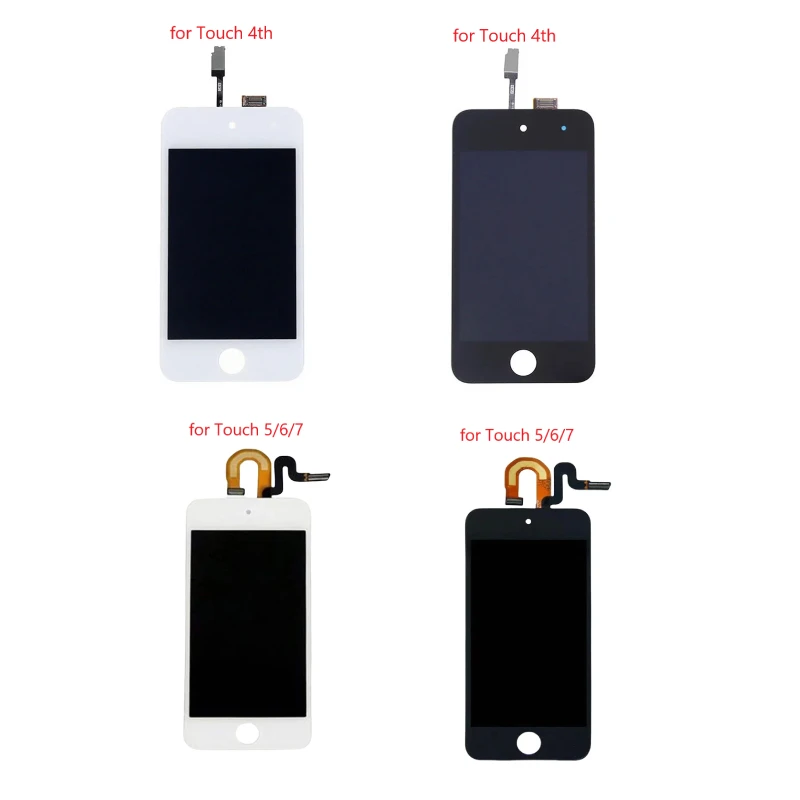 Advaka LCD Display Touch Digitizer Assembly Replacement For Ipod Touch 4th,5th,6th,7th Screen Repair