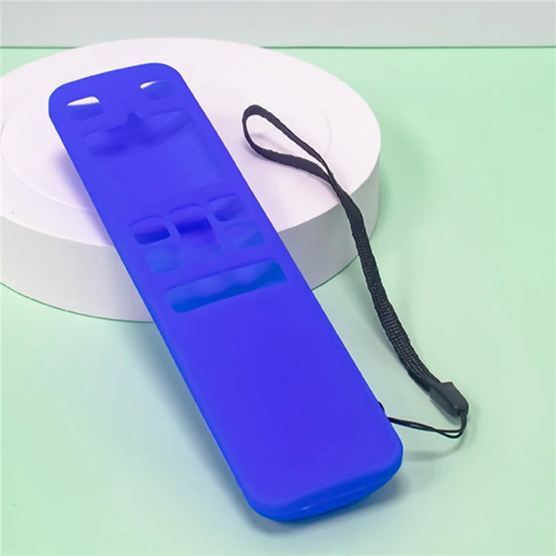 Funda protectora para mando a distancia de Tv, carcasa de repuesto para mando a distancia RC802V FMR1 FNR1 Tv 4K, color azul oscuro