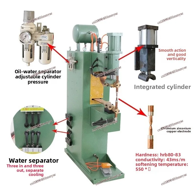 

Pneumatic spot welding machine touch welding machine resistance intermediate frequency DC welding aluminum plate