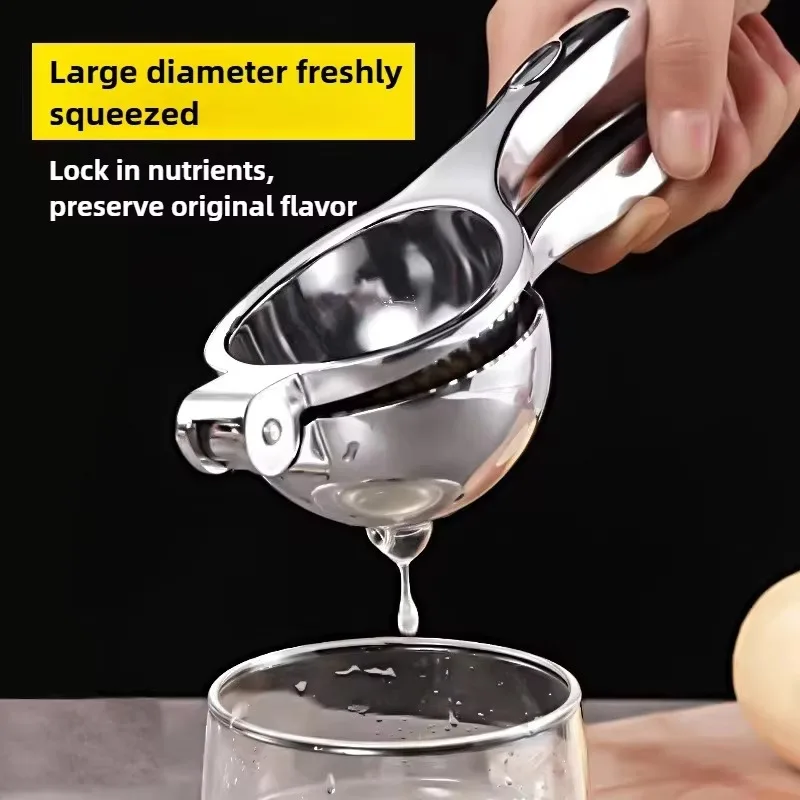 Manual Lemon Squeezer Stainless Steel Juicer Press for Kitchen Citrus Orange Multi-functional Fruit Juice Extractor