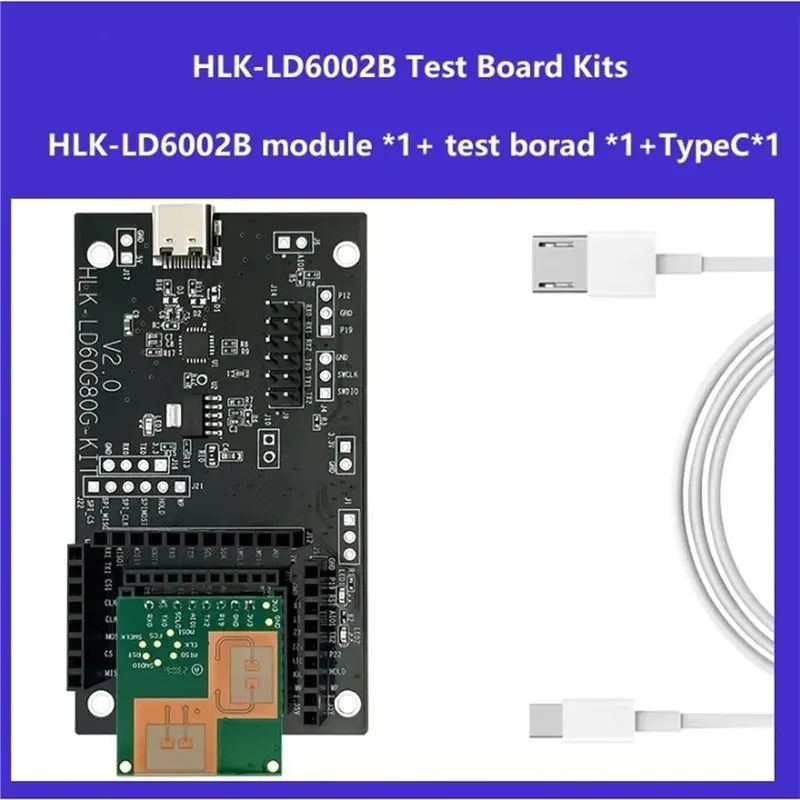 FEDI-HLK-LD6002B FMCW Radar Module Human Presence Sensor 60Ghz