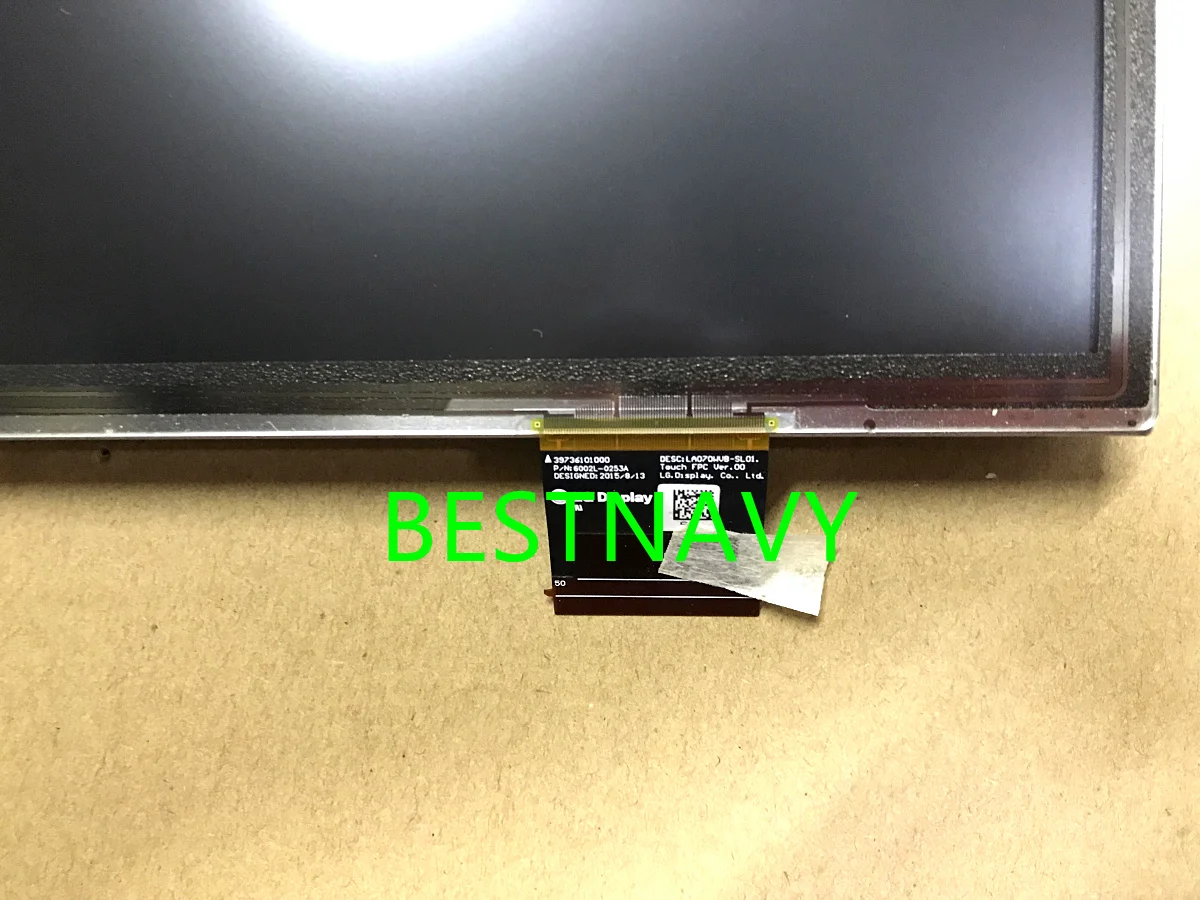 السفينة حرة الأصلي 7 بوصة شاشة LA070WVB(SL)(01) LA070WVB-SL01 شاشة تعمل باللمس ل مشغل أسطوانات للسيارة الملاحة GPS مشغل أقراص مضغوطة شاشة LCD #3