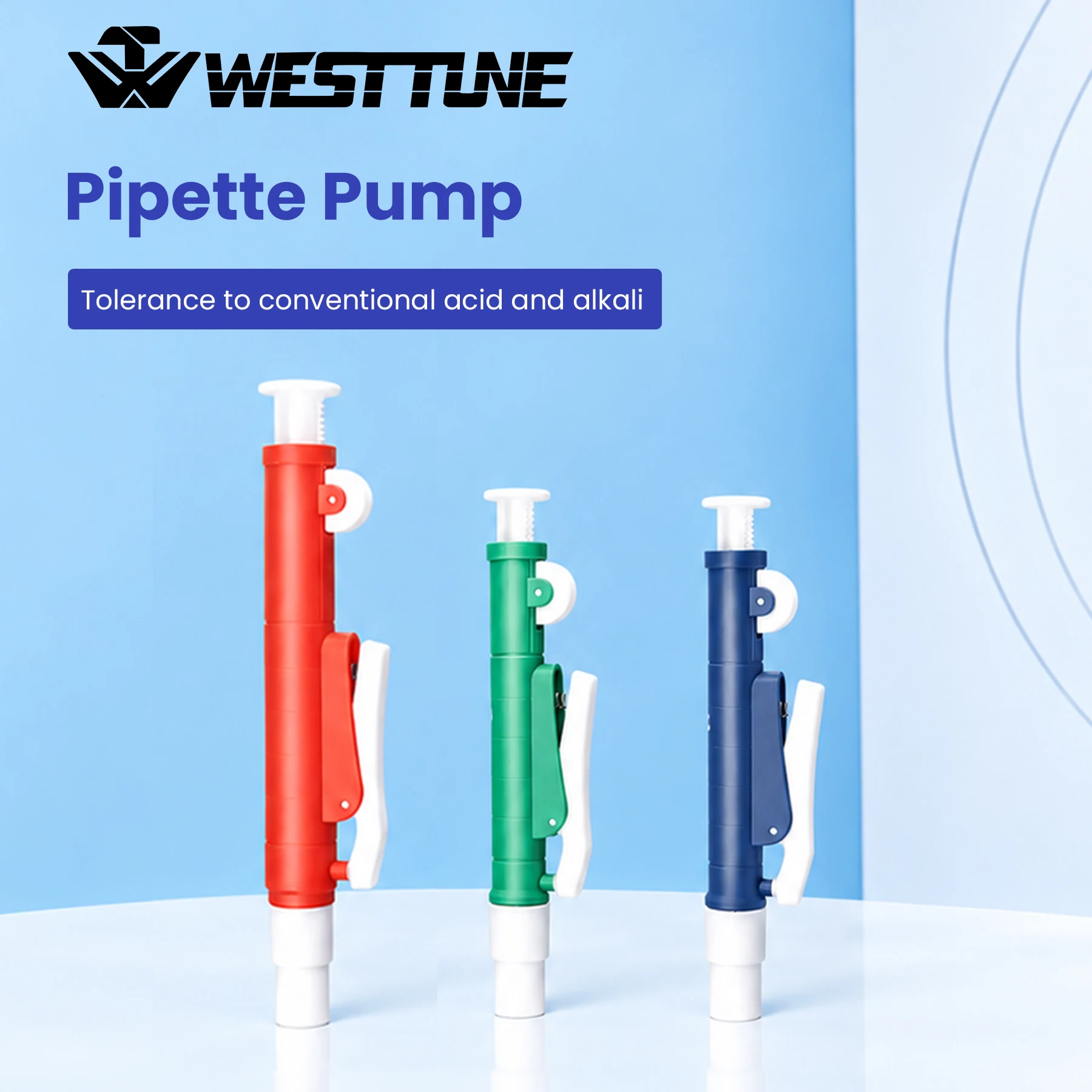 Pipette Pumps Scientific Micro Pipette Controllers 2ml 10ml 25ml Easy To Use Fast Release for Laboratory Research Liquid Handler