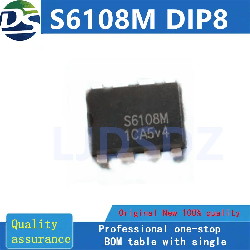 1 0PÇS/LOTE S6108M DIP8 NOVO EM ESTOQUE