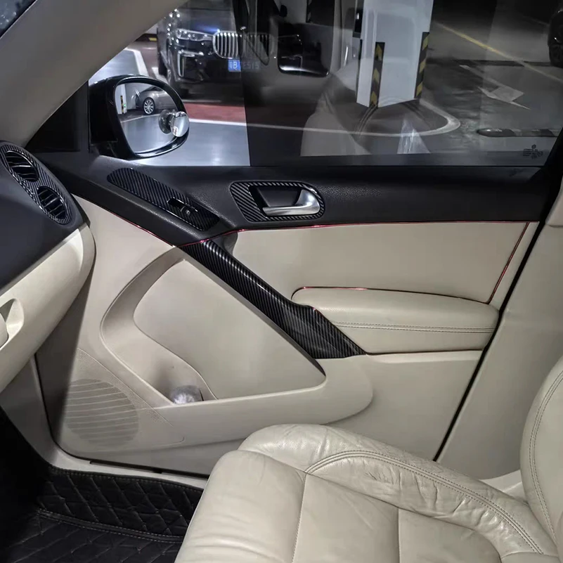 

For VW Volkswagen Tiguan 2010-2015 Door Handle Holder Cover Trim Molding Decoration Strip Auto Accessories