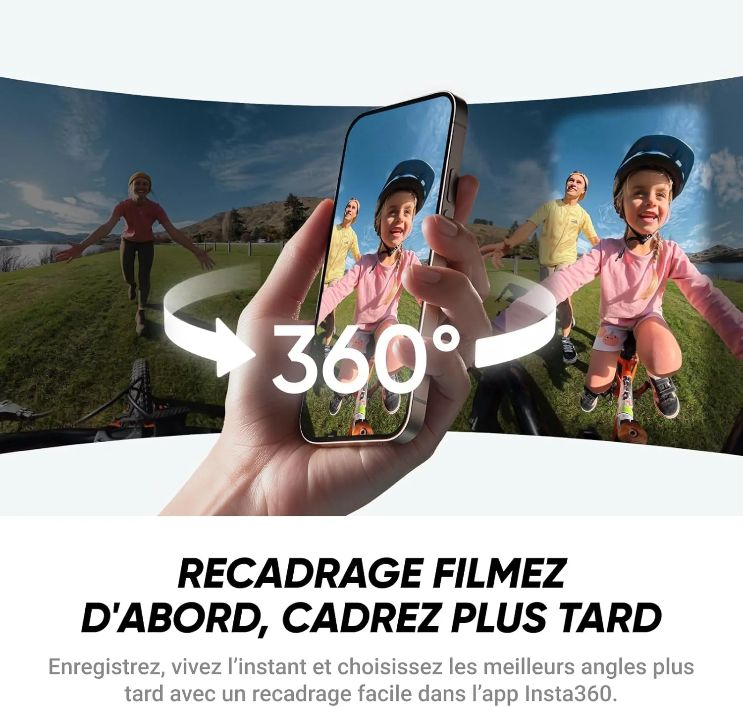 Insta360 X4 Air | Cámara de Acción 360 ° (Video panorámico 8K a 30 Fps), Ligero (165 g), Resistente al agua hasta 15 m 5