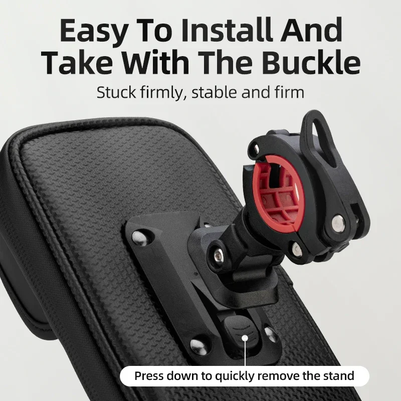 Bicycle Bike Phone Holder Cover Waterproof Mobile Phone Support Stand Mount Bike Front Phones Bag Holder