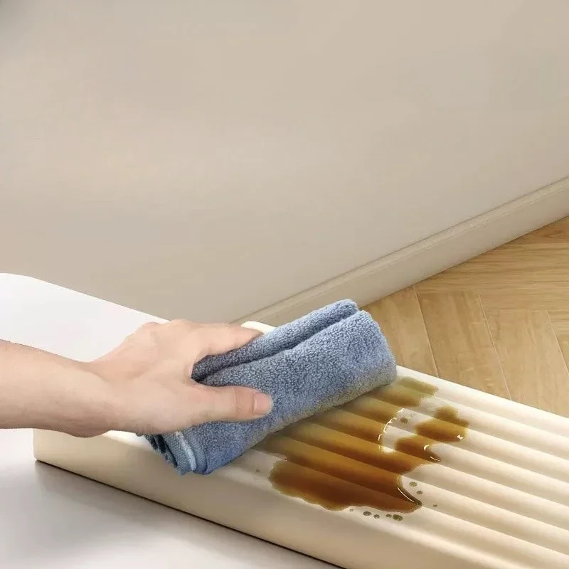 تصميم شريطي ذاتي اللصق مضاد للتصادمات، واقي حافة ناعم للتقشير مناسب لطاولة الطعام بجانب السرير