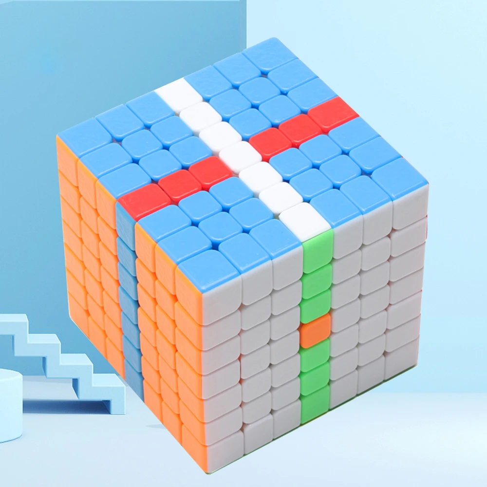 Speed Magic Cube 6x6、Magic Cube 7x7، مكعب سرعة بدون ملصقات، ألعاب ألغاز للأطفال، مكعب ألعاب أطفال عالي الجودة، للمسابقات