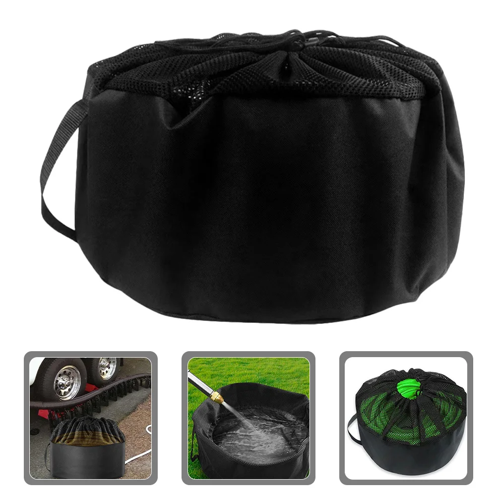 

Rv Hose Storage Bag Foldable Travel Durable Non-Woven Fabric Carrying Organizer for Rv Sewer Hose Cord Storage