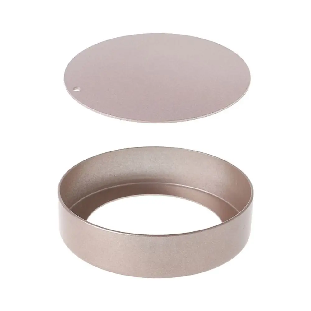 

Practical Kitchen Baking Tool Loose Bottom Aluminium Alloy Dessert Pie Pan Pastry Pusher Tart Mold Cake Mold