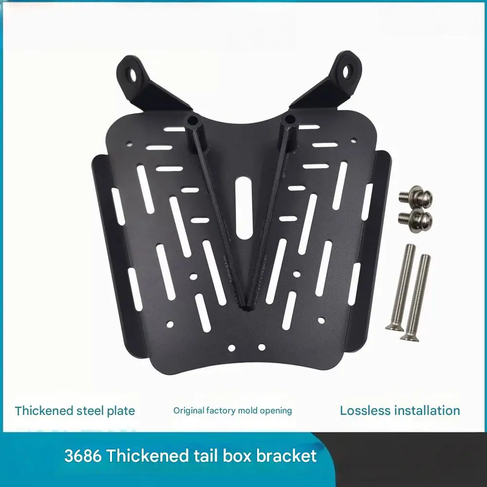 ل ZONTES 368G الرف الخلفي الفولاذ المقاوم للصدأ جذع الطابق رف أمتعة الجذع قوس Xiade الجذع الطابق ل zontes 368 جرام #6