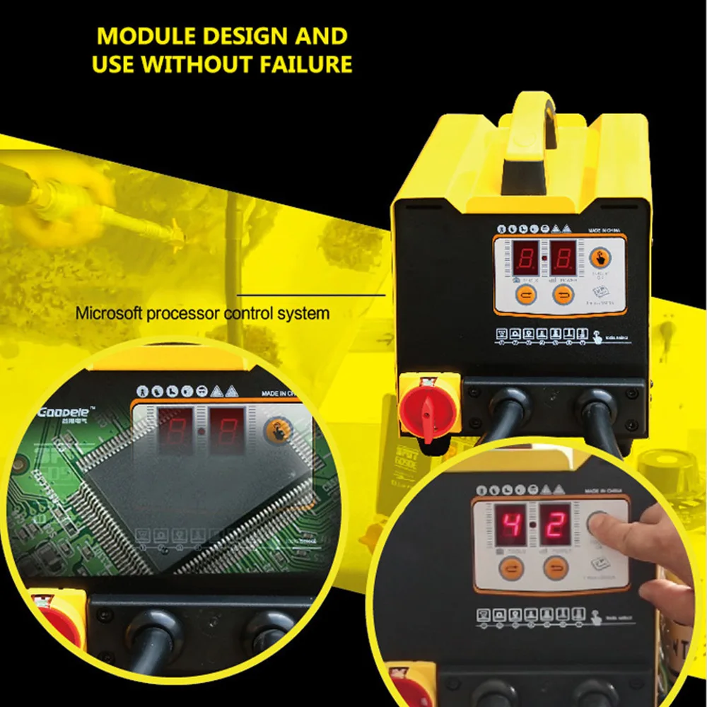3KW G90E Vehicle Panel Spot Puller Dent Spotter 3500A Spot Dent Puller Spot Welding Machine Multispot Bonnet Door Repair view 5