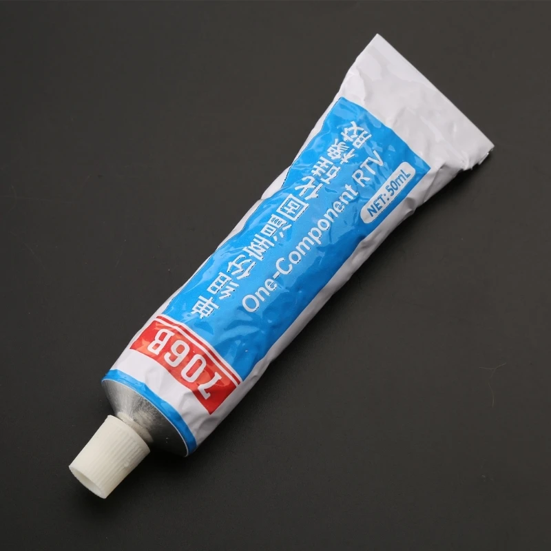 2024 New Silicone Grease Tube Silicone Sealant Translucent Waterproof Rust Moisture Proof