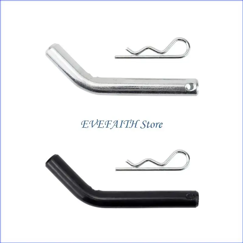 

124B Off Road Trailer Hitch Pin Multiple Vehicle Adaptability High Grade Metal Construction Fast Setups Double Safety Lock