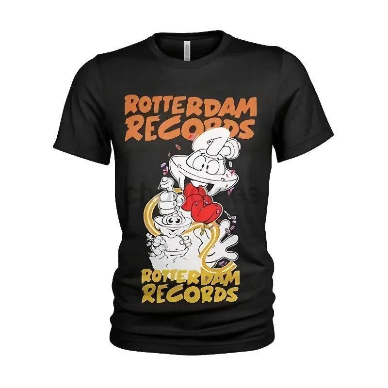 Men's European Master Dutch Hip-hop Record Style Music T-shirt, Suitable for Both Men and Women in All Seasons