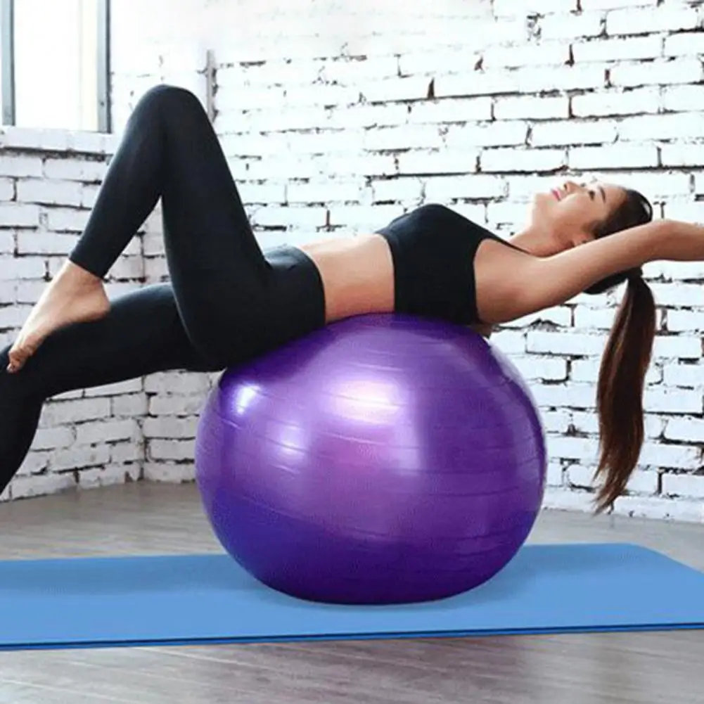 Exercise Ball Comfortable Training Ball Soft Strong Bearing Capacity  Excellent Gymnastic Sports Exercise Yoga Ball