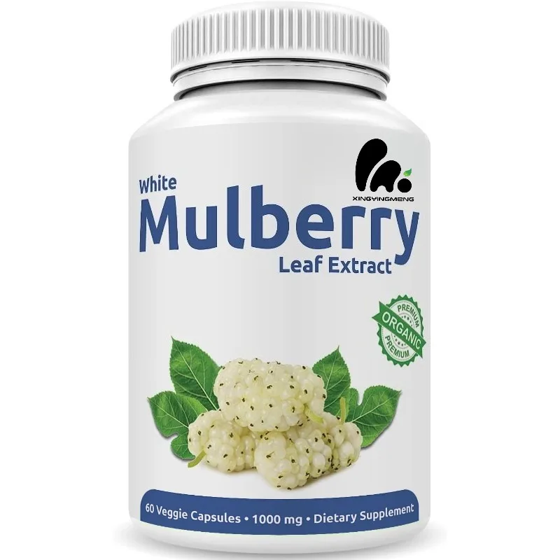 

Naturesque White Mulberry Leaf Extract 1000mg 60 Vegan Capsules Non-GMO and Gluten Free Herbal Supplement