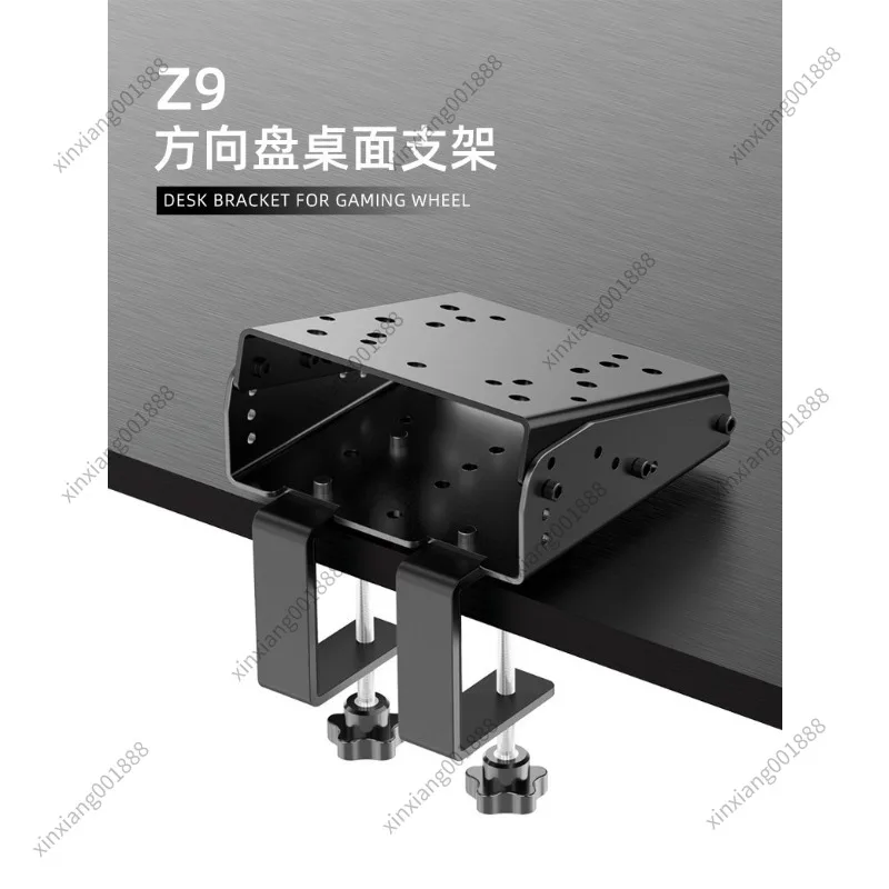 For Z9 Sim Racing Desktop Mount Bracket Steering Wheel Holder Compatible with Logitech G27 G29 T500 PC Gaming Accessory
