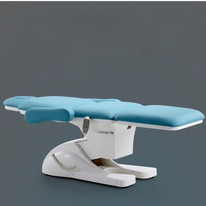 تنظيف الأذن طاولات التدليك الكهربائية الجمال باديكير الوجه الحديد تدليك الجداول التايلاندية نمط بولي Leather الأثاث الجلدي Mesa De Masaje MH #2