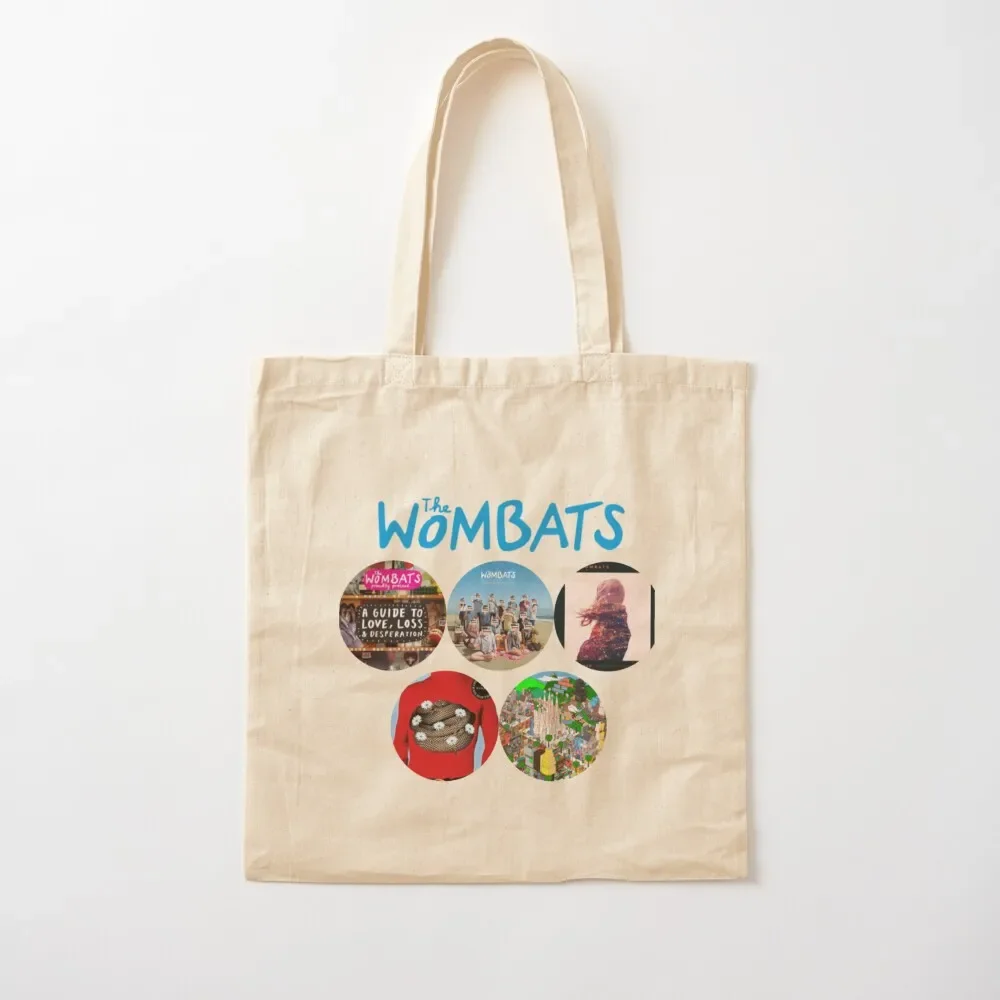 The Wombats classic t shirt The Wombats? Tee and Tote Bag Women bags Woman shopper bag shoping bag