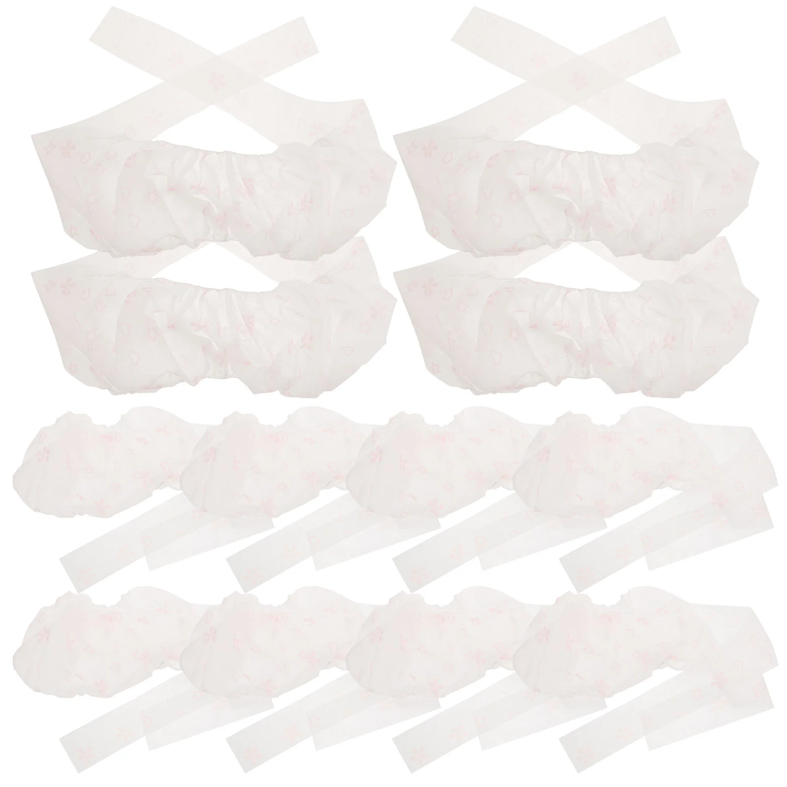 30 Pcs Ladies Bras Sauna Accessories Breathable Non-woven Fabric Stretch Lingerie