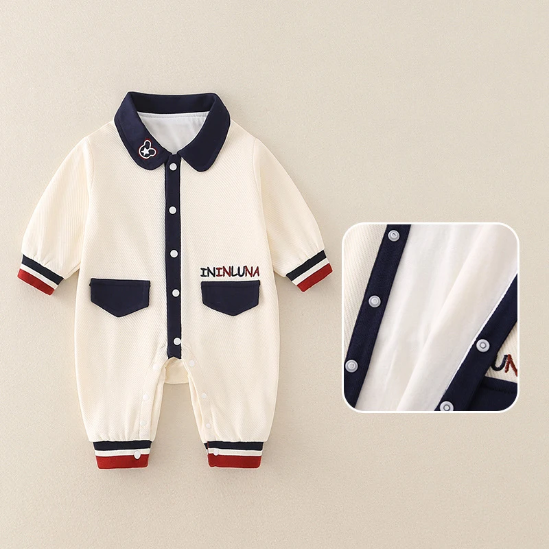 

Детские комбинезоны UNITIM для маленьких мальчиков, лоскутные боди для новорожденных девочек, весна 2026, комбинезоны для маленьких девочек, комбинезоны для маленьких девочек