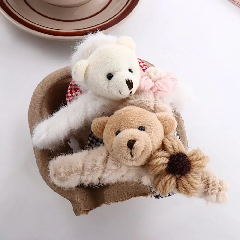

Temperament Cute Bathing Bow Flower Plush Korean Style Crab Clips Hair Accessories Women Hair Clips Bear Hair Claws