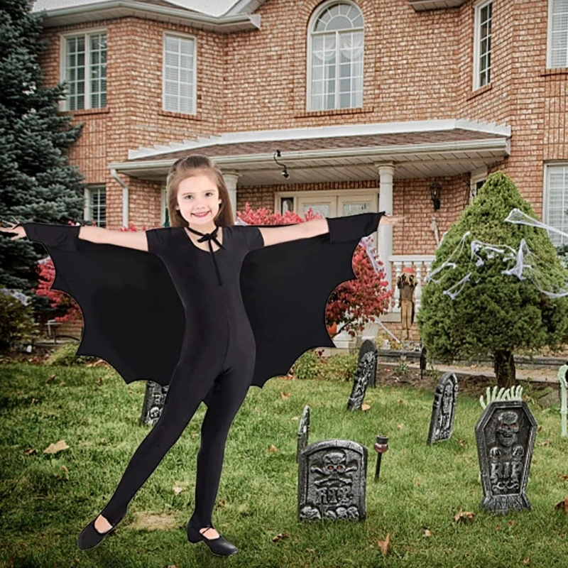 Cape chauve-souris pour enfants, Cosplay d'halloween, Cape chauve-souris pour enfants, Costume d'halloween unisexe, pour