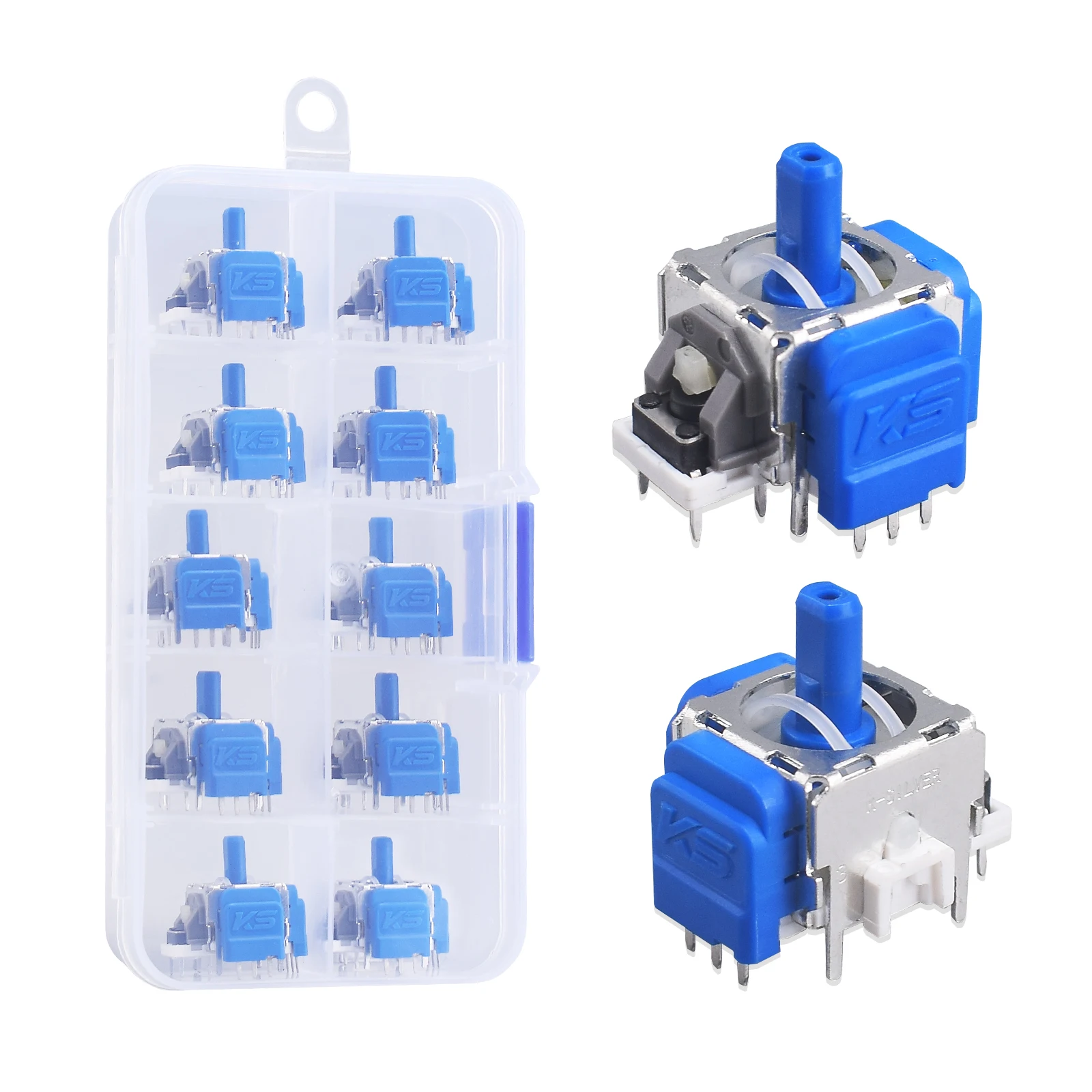 10 Stück Tmr elektromagnetischer Joystick Ersatz für Ps5 Gamepad 3D Analog Stick Sensor Modul für Ps4 Xbox One & Elite Controller
