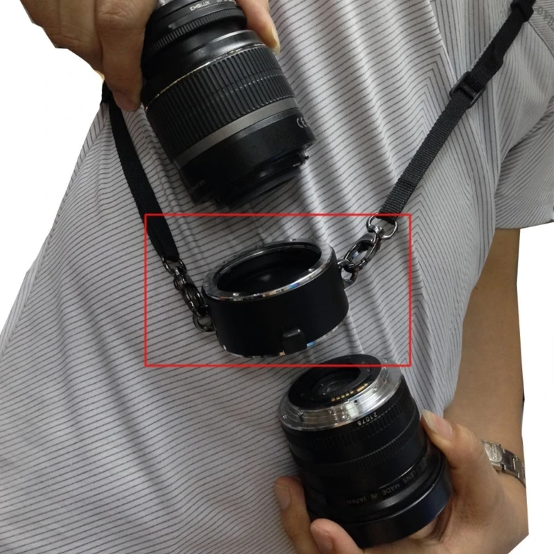 Инструмент для переключения объективов с ремнями для быстрой регулировки фокусного расстояния