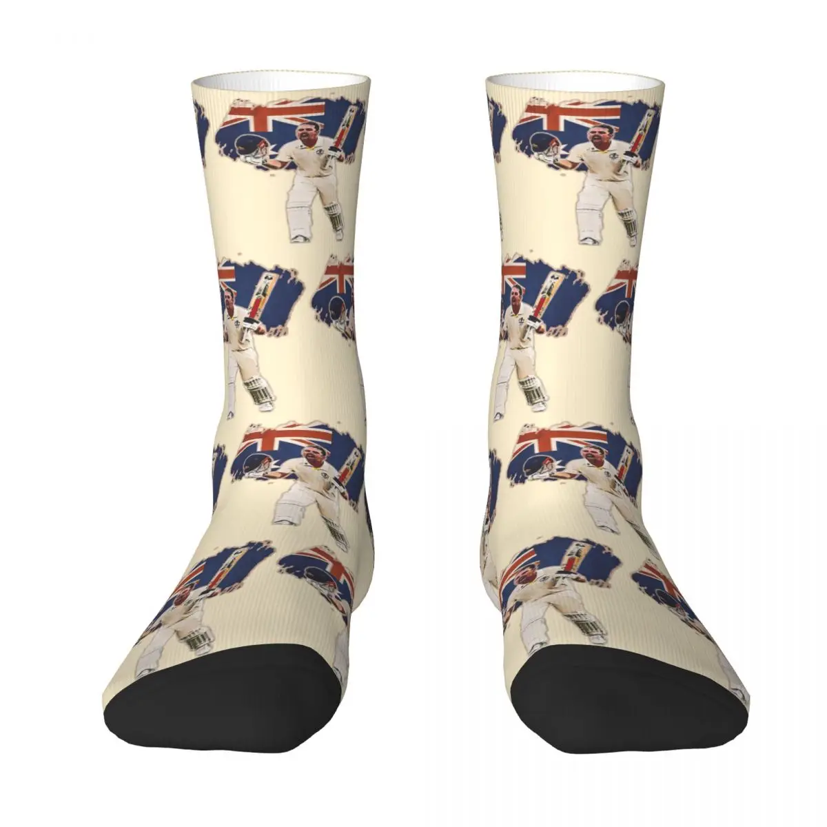 Travis Head Australian Cricket Player Batsman Retro T20 Socks Harajuku Stockings All Season Long Socks for Man's Woman's Gifts