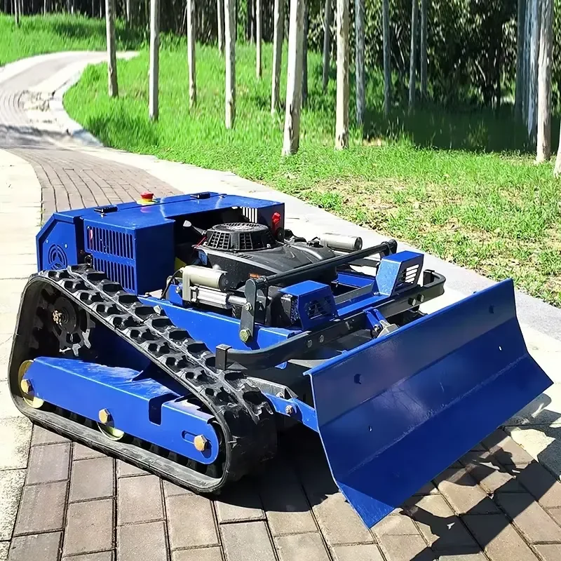 Remote Control Track Lawn Mower for Mountain Slope Bush